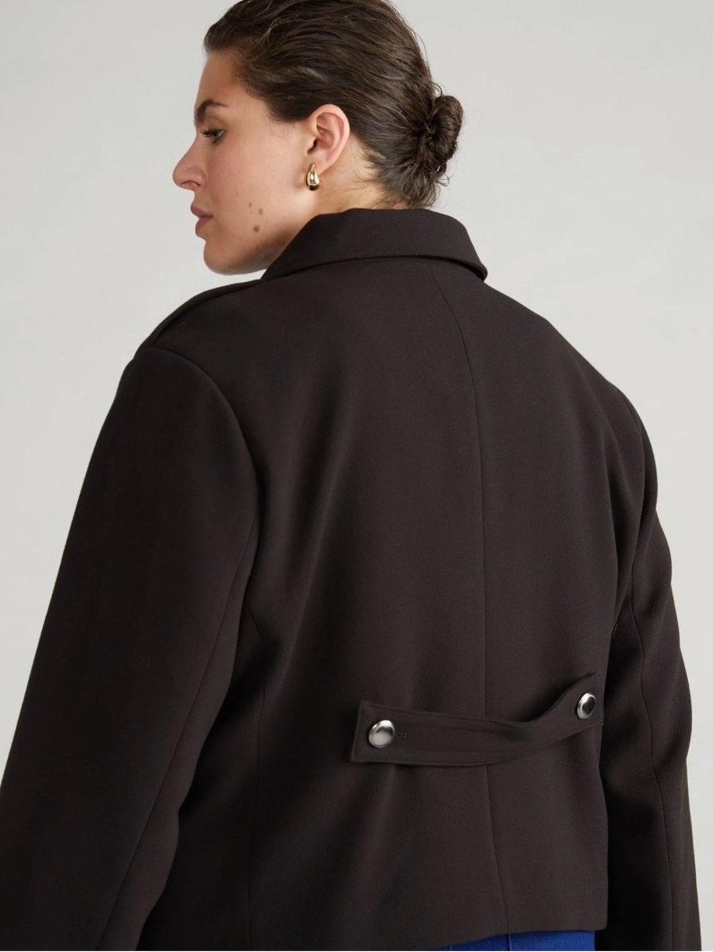 Universal Standard Black Rivington Jacket - Picture 3 of 5